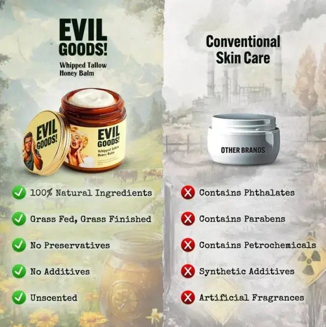 Evil GOODS – Whipped Tallow Honey Balm - VitaFizz