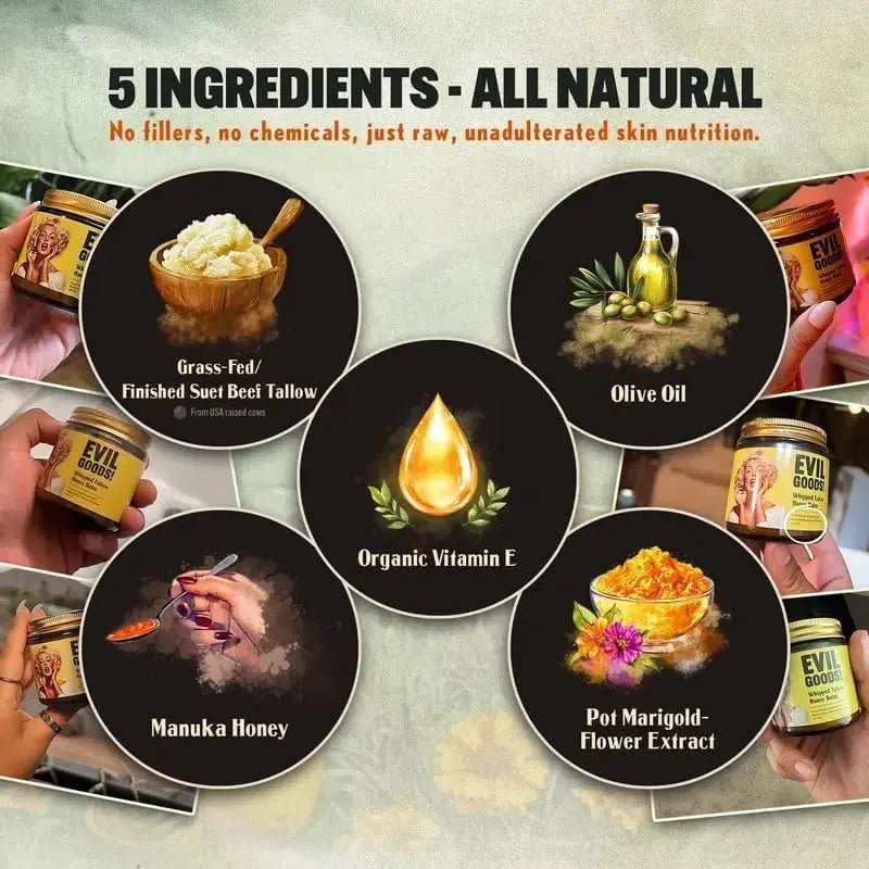 Evil GOODS – Whipped Tallow Honey Balm - VitaFizz